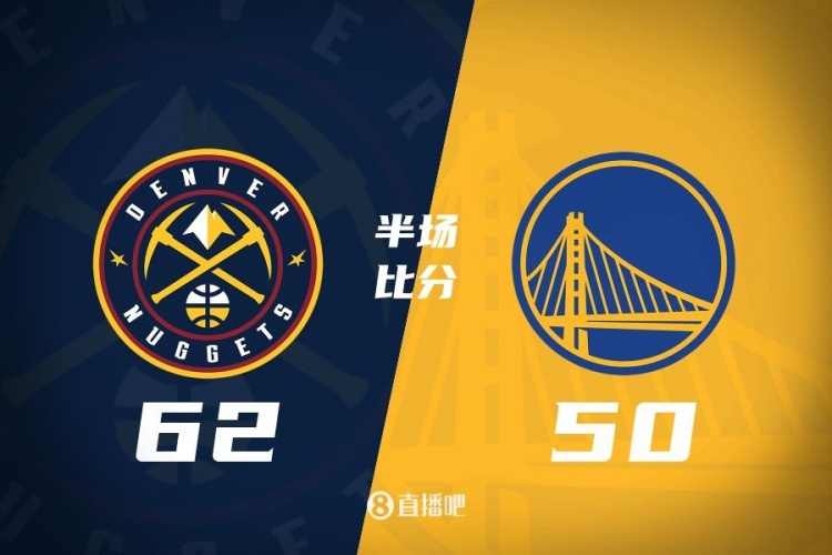 半场战报:戈登20分威少6板11助3断 库里13分 勇士落后掘金12分